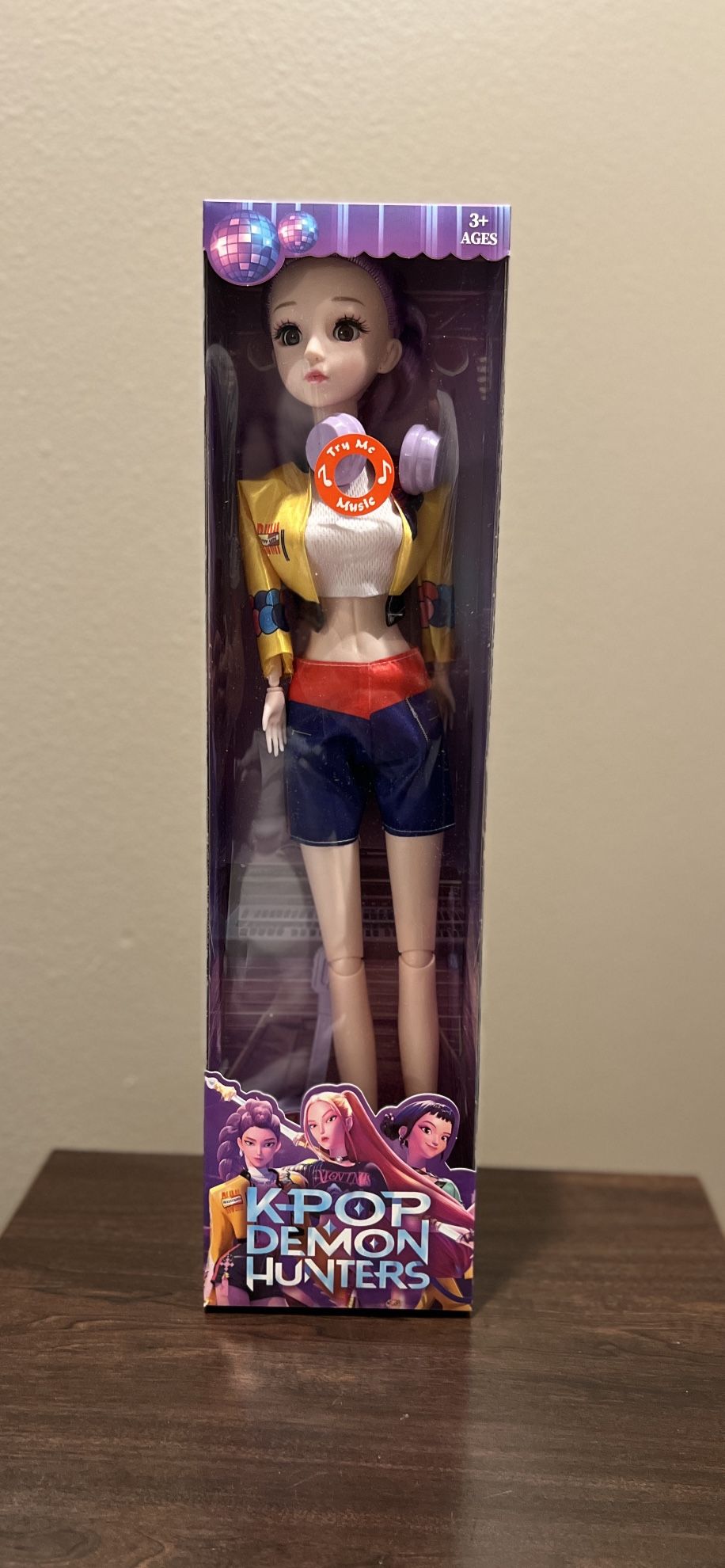 K-Pop Demon Hunters Dolls Singing - Big Size Single Dolls - Collectibles