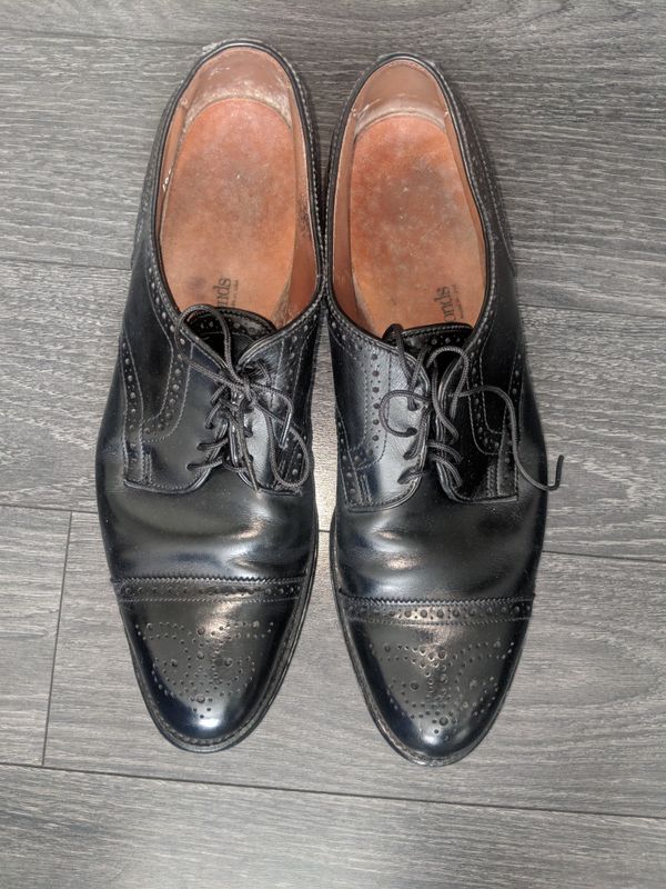 Allen Edmonds Black Dress Shoes Men's Size 12 for Sale in San Diego, CA ...