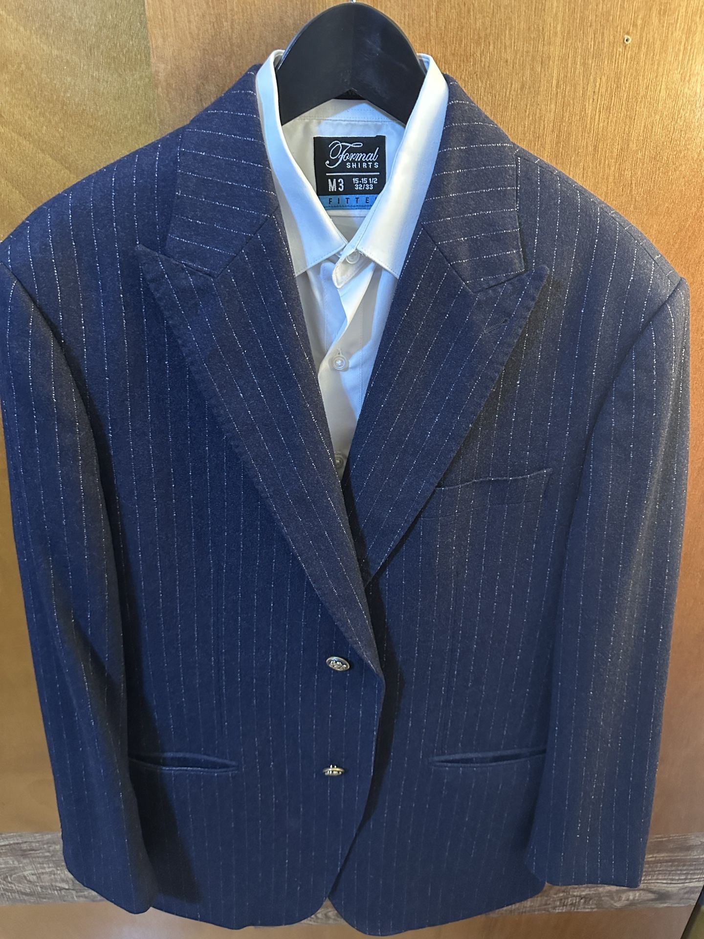 100% Wool Men’s Blazer Jacket Size 40R