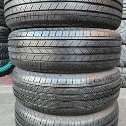 4 LLANTAS USADAS MICHELIN 225/60/18