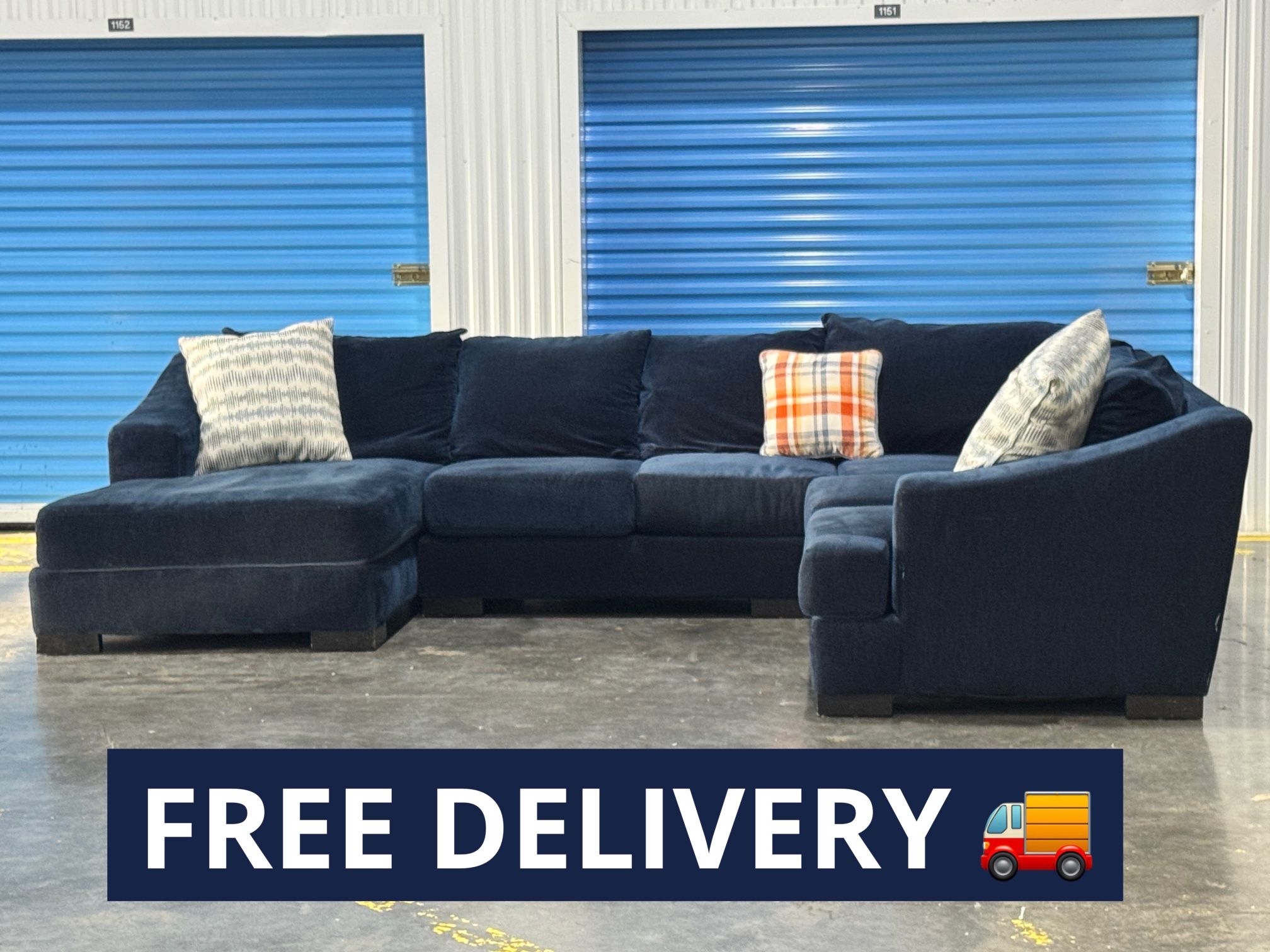 Large Stanton Sectional Couch ποΈ FREE DELIVERY π