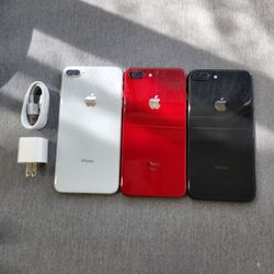 iPhone 8 Plus - UNLOCKED - Like New  (Color Choices) 