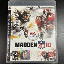 Madden 10 for PlayStation 3 PS3