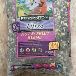 PENNINGTON NUT & FRUIT BLEND NEW 6 Lbs
