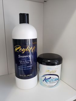Shampoo libre de sulfato 32 oz + Deep keratin Treatment 16 oz