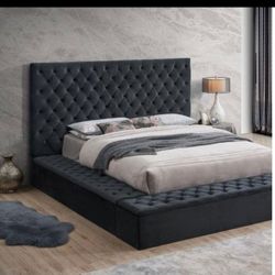 New Queen Size Bed Frame Mattress Included