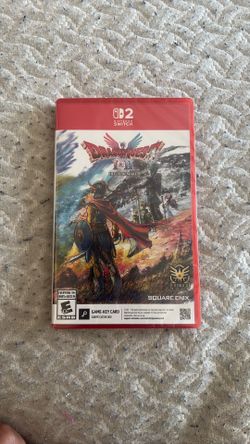Square Enix Dragon Quest I & II HD-2D Remake Game-Key Card Switch 2