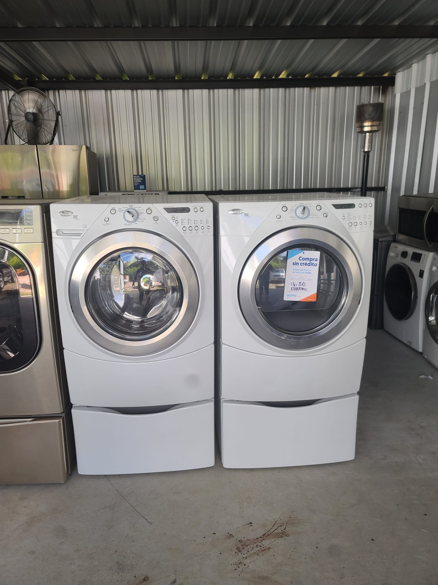 ELECTRIC WASHER/DRYER LAVADORA/SECADORA ELECTRICA