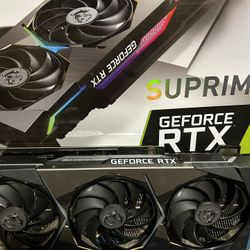 RARE SUPRIM X GEFORCE RTX 3080