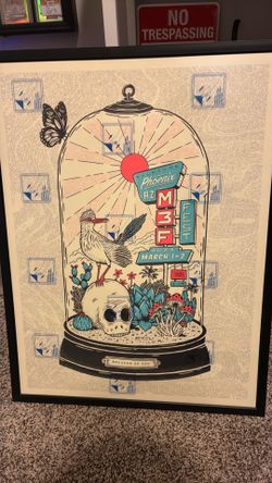 M3F Festival 2024 Poster - Framed