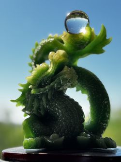 Ceramic Glass Dragon