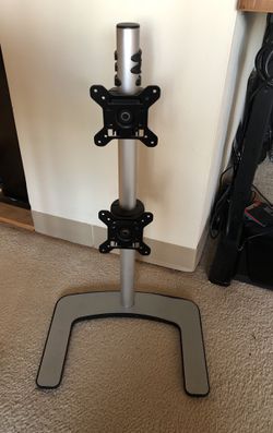 Visidec dual vertical monitor mount / stand