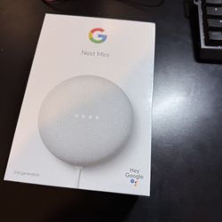 Google Nest Mini Speaker (Chalk)
