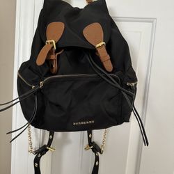 Black Nylon Backpack Good Quality Missing Piece See Picture Need Gone ASAP