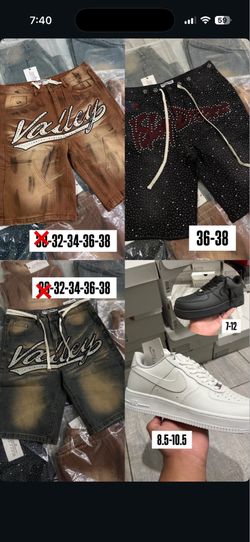 Shorts and shoes