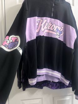 Kuromi quarter zip sweatshirt