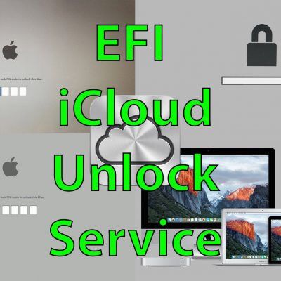 MacBook efi/icloud unlock services
