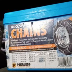 Truck/SUV tire chains 