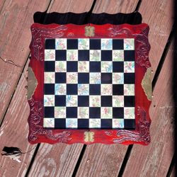 Vintage Oriental Chess Set