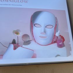 Face And Neck Led, Microcurrent Mask