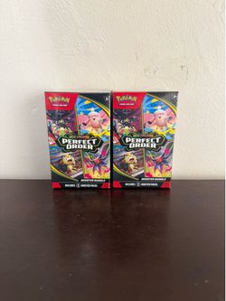 Pokemon perfect order 2 booster bundles