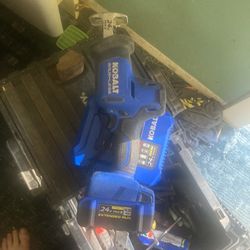 Kobalt 24v Max Saws-All And Charger 