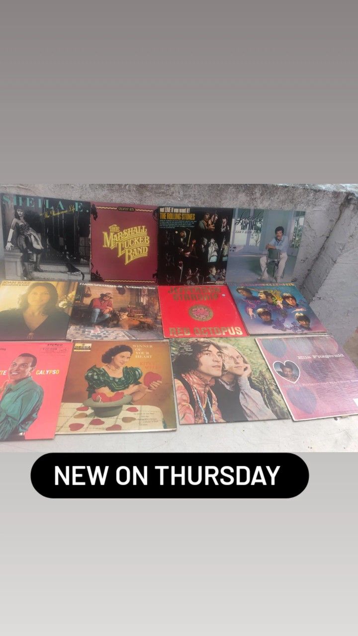 Records CDs DVDs VHS Cassettes 8trac And More