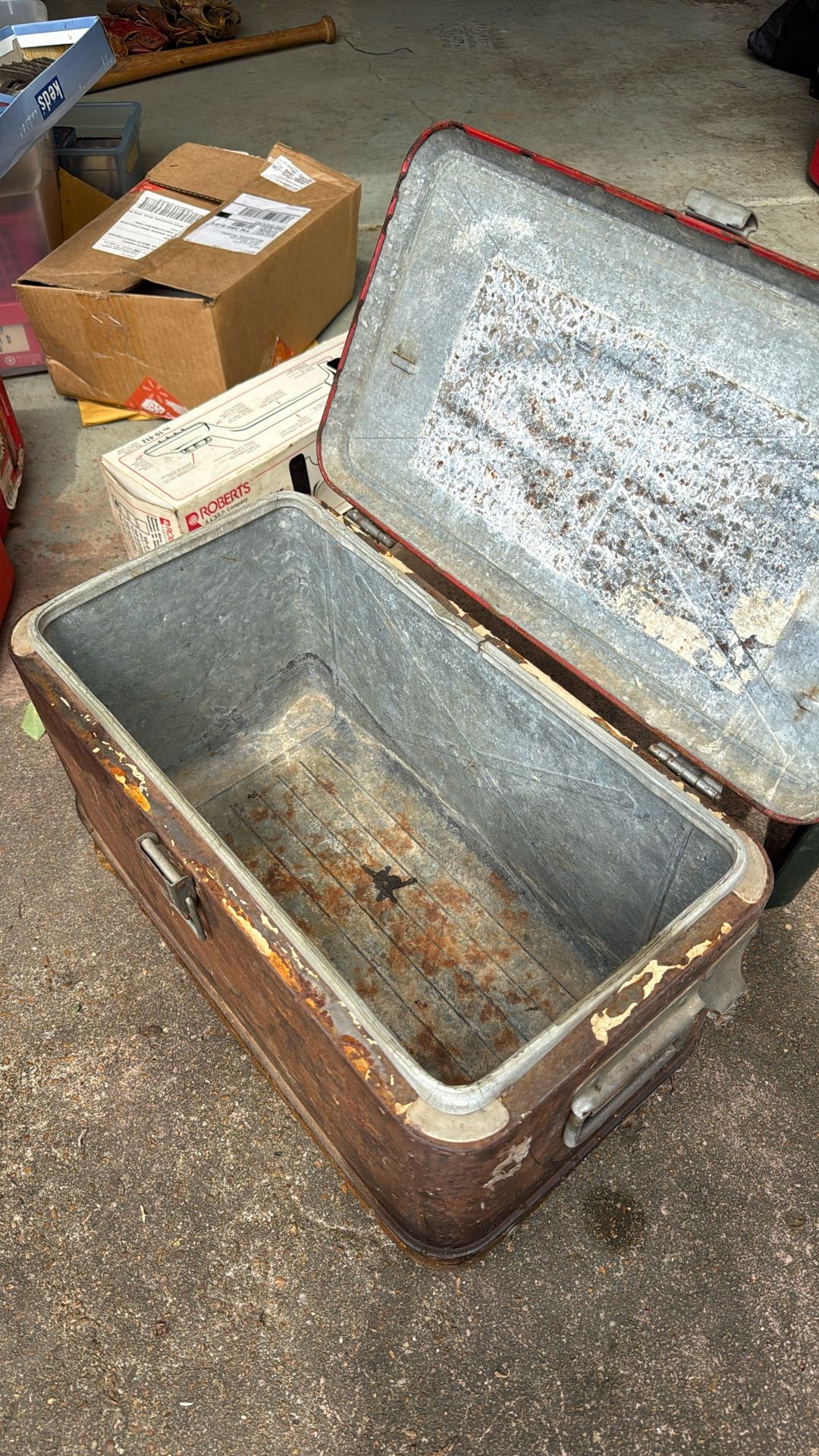 Antique Cooler
