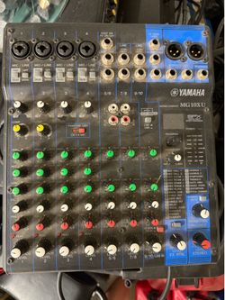 Yamaha MG10XU 10-Channel Mixer With Effects