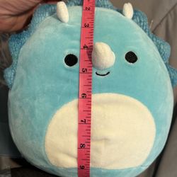 Squishmallows Malik The Triceratops