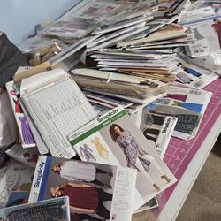 Huge lot of sewing  patterns 70 most new