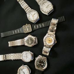 8 Seiko Recycled Group Watches 