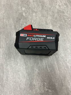Milwaukee M18 Forge 6ah battery brand new nueva
