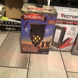 Solar Powered Light And Speaker