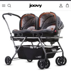 Joovy Twin Roo Car seat Stroller 