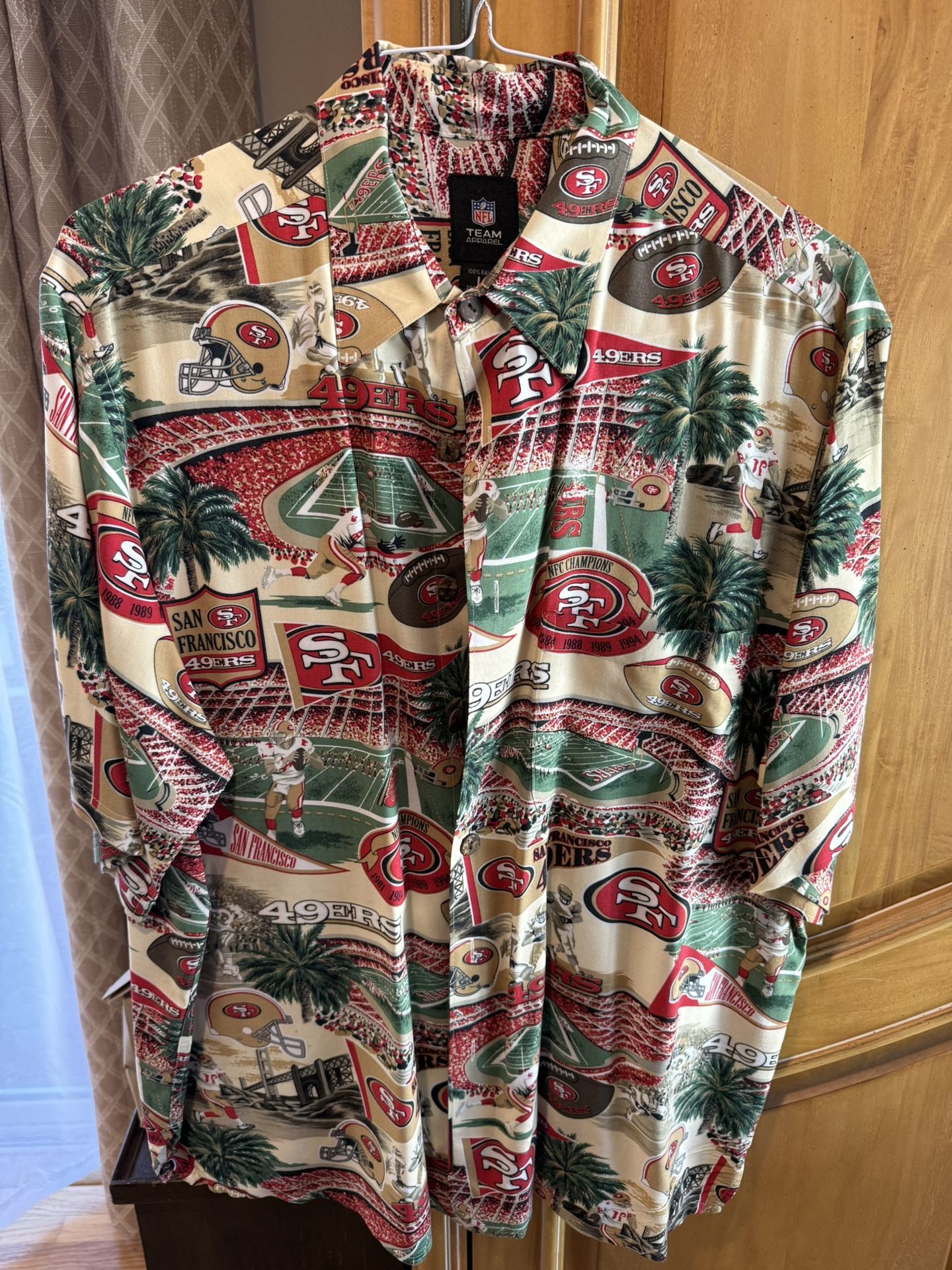 SF 49ers Hawaiian Shirt 