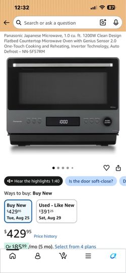 Countertop Microwave