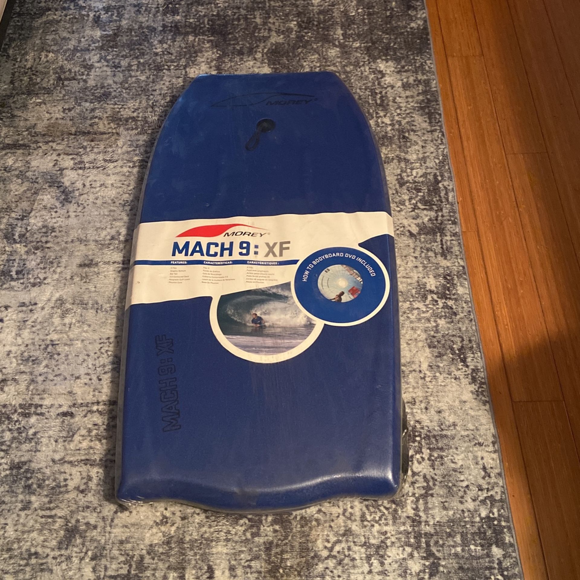 Morey Bodyboard Boogie Board Mach 9: XF New