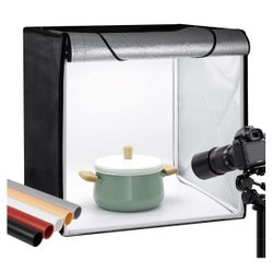 Finnhomy 20 x 20 Photo Box Professional Portable Photo Studio 