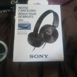 Noise Canceling Sony Headphones Brand New In Box