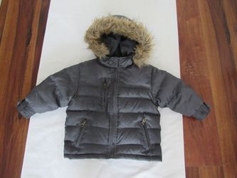 Boys 2T Gray Winter Snow Jacket, Gap