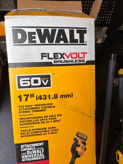 Dewalt string trimmer and accessories