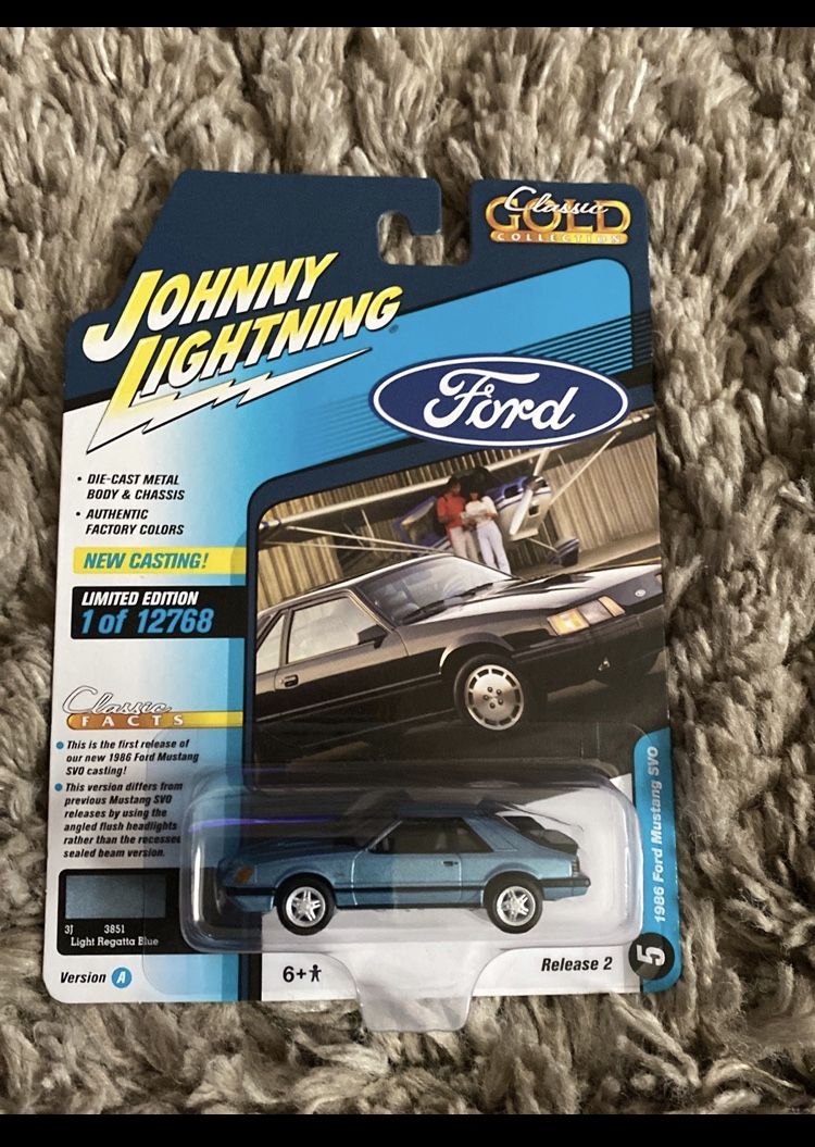 1:64 1986 Ford Mustang SVO Diecast 