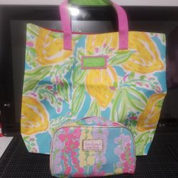 Lilly Pultizer Set/2 Bags Bundle BNWOT 
