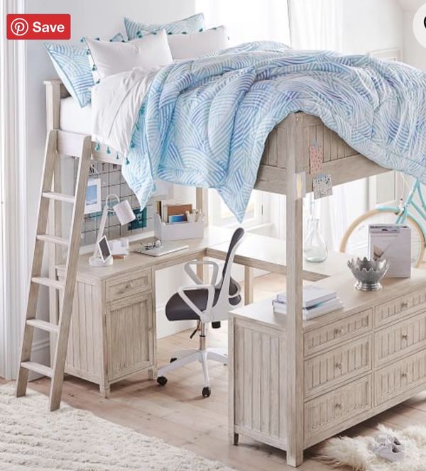 Beadboard Loft Bed for Sale in Ellicott City, MD OfferUp