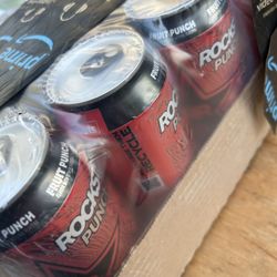 New 12 pk Rockstar Fruit Punch