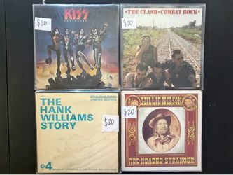 Vinyl Records SALE : Rock n Roll, Heavy Metal, Punk, Country, Blues.