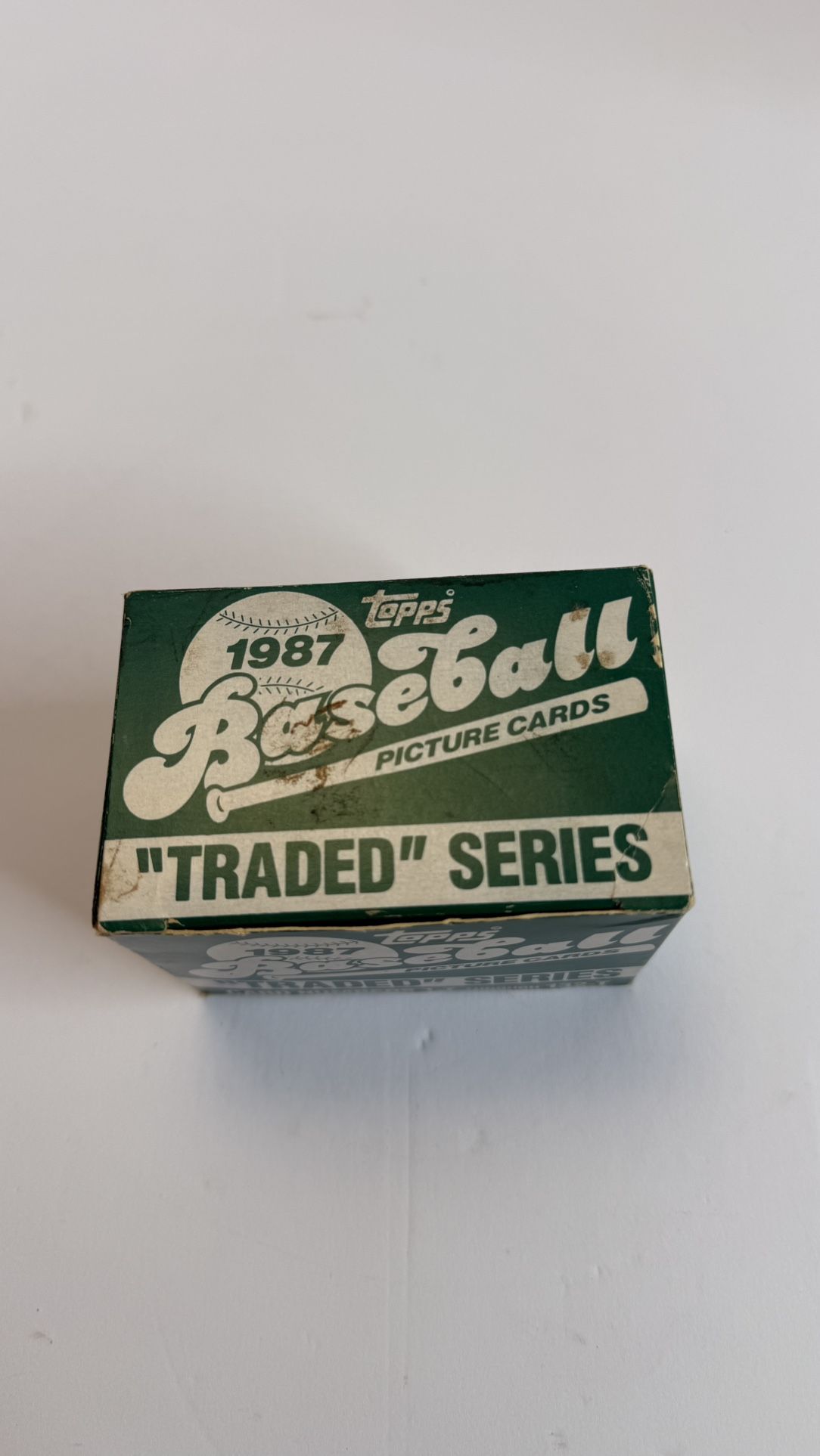 1987 Topps Baseball Traded Series 1-T Through 132-T Complete Box Set