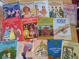 Coloring Books & Paper Dolls