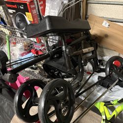 Knee With Hand Brakes